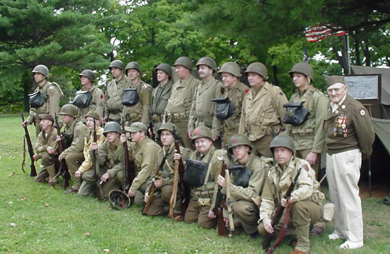 28th Infantry Division Reenactors
