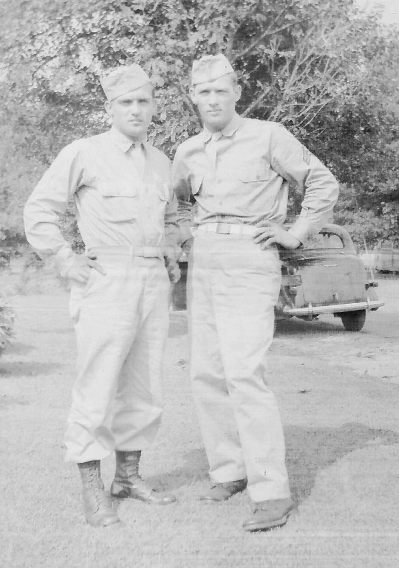 Frank and John Gabersek 1943